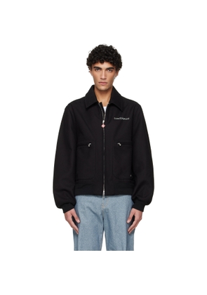 Casablanca Black Wool Jacket