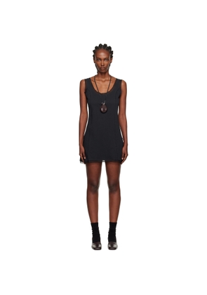 OUR LEGACY Black Dusk Minidress