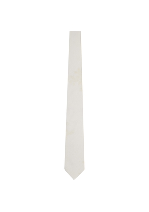 OUR LEGACY Off-White Embroidered Tie