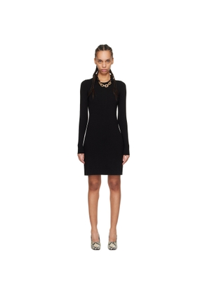 Rabanne Black Knitted Minidress