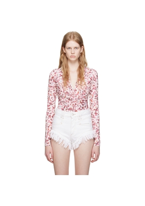 Isabel Marant Etoile Beige Jena Bodysuit
