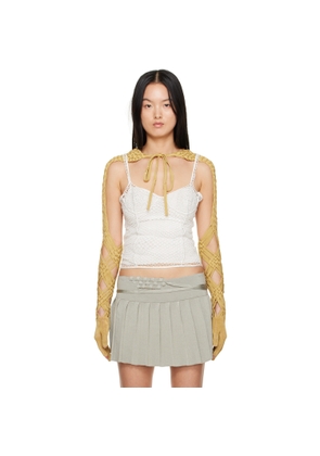 Isa Boulder SSENSE Exclusive Off-White Mindmap Camisole