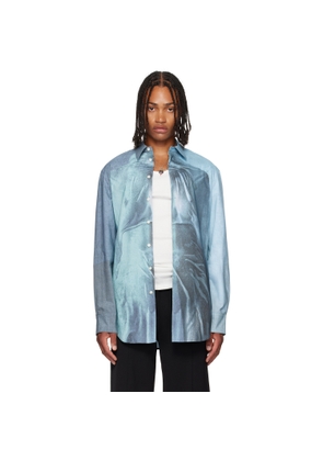 Jean Paul Gaultier Blue 'The Water' Shirt
