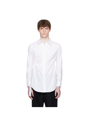 Jean Paul Gaultier White Strap Shirt