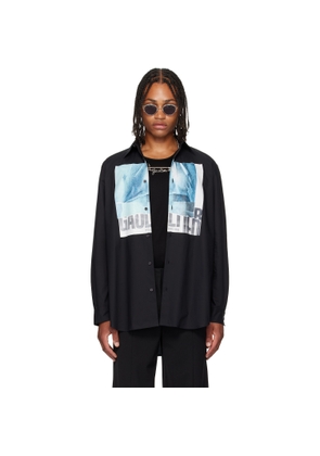 Jean Paul Gaultier Black 'The Oversized Water' Shirt