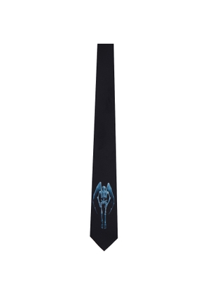 OUR LEGACY Black Graphic Tie
