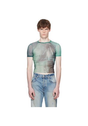 Jean Paul Gaultier Blue 'The Water' Baby T-shirt