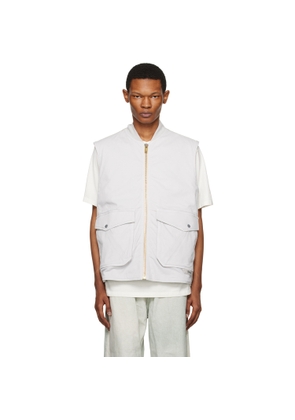 Objects IV Life Gray Cargo Vest