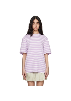 Rabanne White & Purple Oversized T-shirt