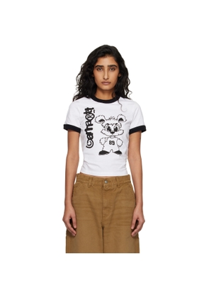 Carhartt Work In Progress White IP Ringer T-shirt