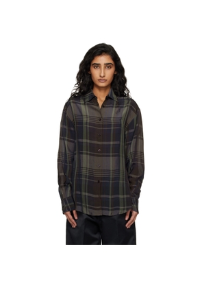 The Frankie Shop Multicolor Peri Sheer Fluid Shirt