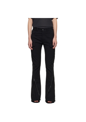 Acne Studios Black Twill Suit Trousers