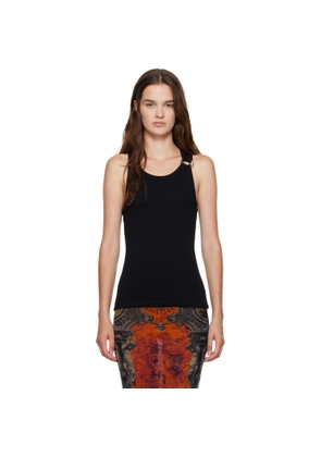Jean Paul Gaultier Black 'The Piercing' Tank Top