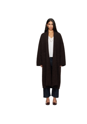 Lauren Manoogian Brown Double Face Long Coat