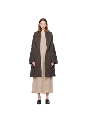Lauren Manoogian Taupe Capote Coat