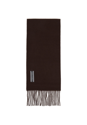 OUR LEGACY Brown Estate Scarf