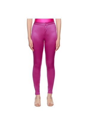 SKIMS Pink Disco Trousers