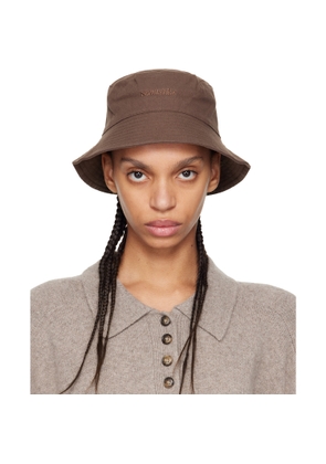 Nanushka Brown Caran Bucket Hat