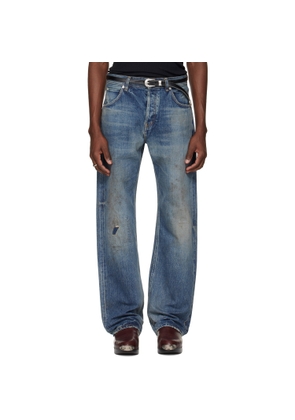 Enfants Riches Déprimés Blue New Straight Leg Jeans