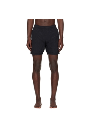 Stone Island Black B100004 Nylon Metal Swim Shorts