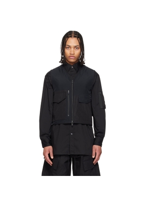 Y-3 Black Tactical Utility Vest