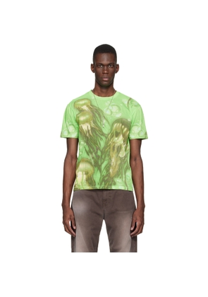 Stockholm (Surfboard) Club Green Airbrush T-shirt