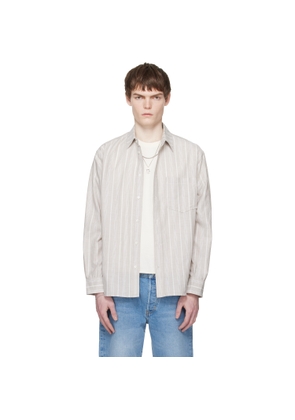 JEANERICA Taupe Byron Shirt