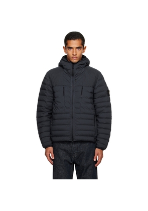 Stone Island Navy 4100020 Seamless Tunnel Nylon Down-TC Jacket