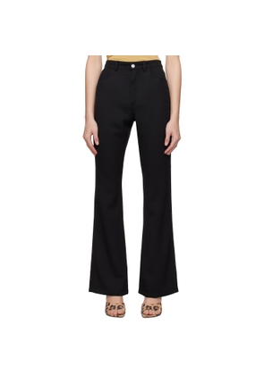 Re/Done Black Riding Trouser Jeans