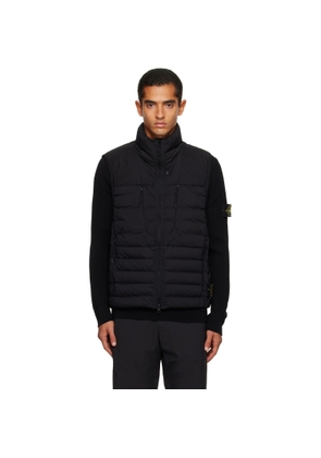 Stone Island Black G100004 Seamless Tunnel Nylon Down-TC Vest