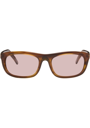 OUR LEGACY Brown Shelter Sunglasses