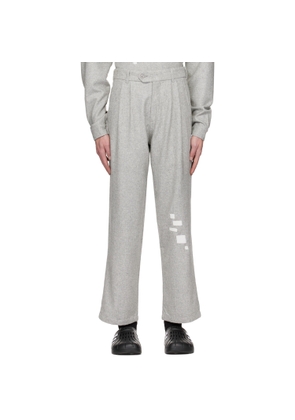 Saintwoods Gray Patch Trousers