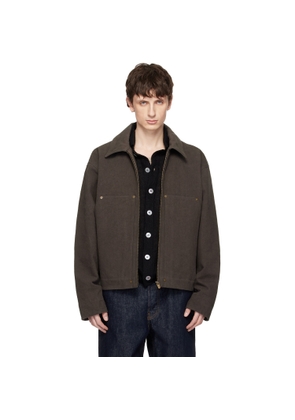 Seventh Brown Worker Jacket