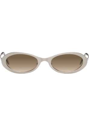 OUR LEGACY Silver Tad Sunglasses
