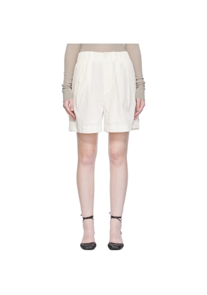 ISSEY MIYAKE Off-White Crumpled U Shorts