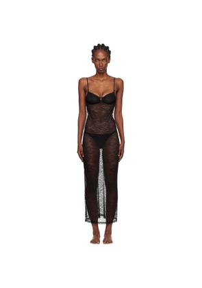 Yasmine Eslami Black Alice Maxi Dress