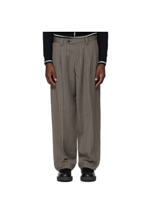 Enfants Riches Déprimés Gray Carrot Leg Trousers