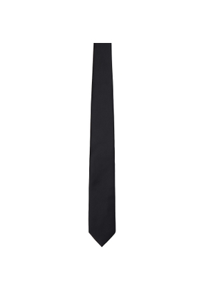 Ernest W. Baker Black Classic Tie