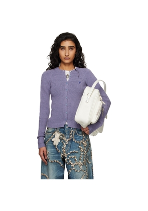 Acne Studios Blue Button-Up Cardigan