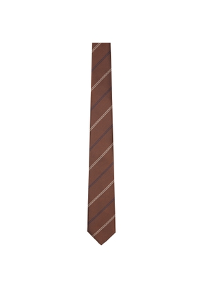 Ernest W. Baker Brown Classic Tie