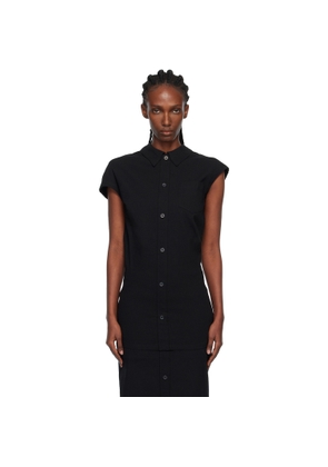 ISSEY MIYAKE Black 'Like Torso Like Shirt' Shirt