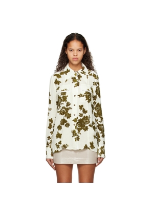 Proenza Schouler Off-White Floral Shirt