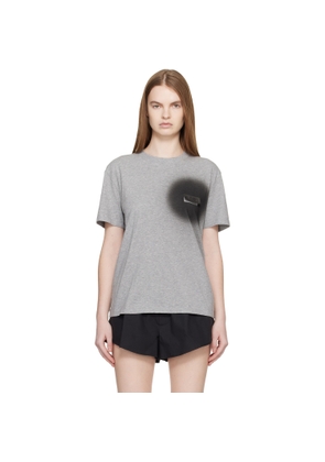 MM6 Maison Margiela Gray Spray Paint T-shirt