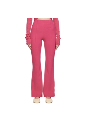 Talia Byre Pink Tailored Trousers