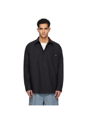 MM6 Maison Margiela Black Cotton Shirt