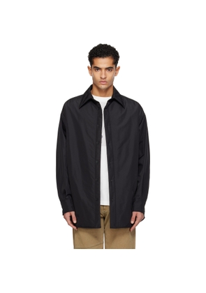 MM6 Maison Margiela Black Padded Overshirt