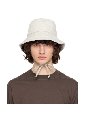 Rick Owens DRKSHDW Off-White Temple Gilligan Bucket Hat