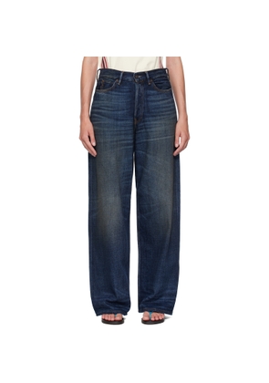 Acne Studios Navy Loose Fit 1981 Jeans