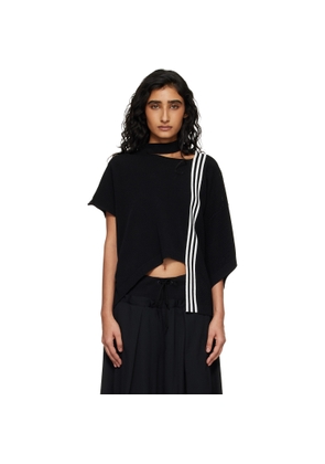 Y-3 Black Knit T-shirt