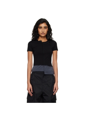 Y-3 Black Dip Dye Fitted T-shirt